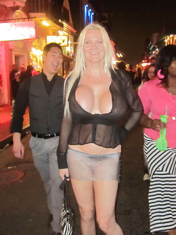 BLONDE FAKE TIT MILF #104357242
