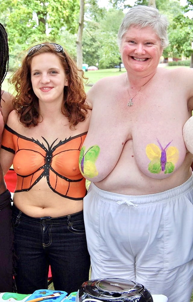 Nudist Granny Shows off Nice Huge Tits #79906978