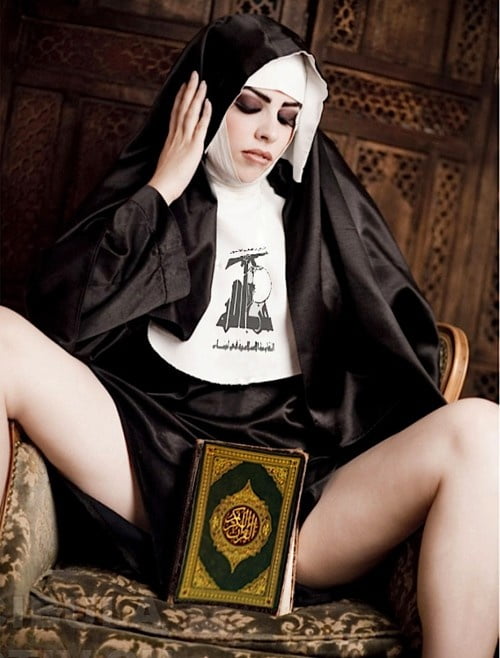 Beatiful nuns they blaspheme #87456954