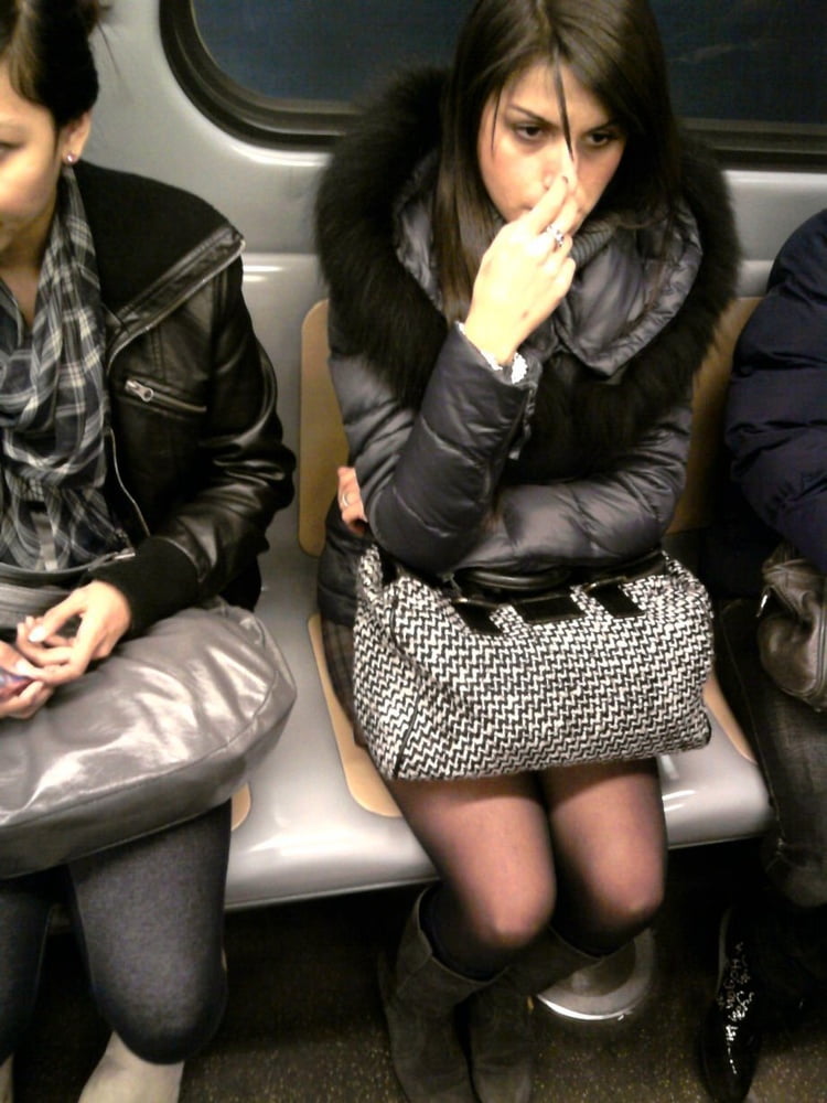 Street Pantyhose - Stations and Trains #96803258