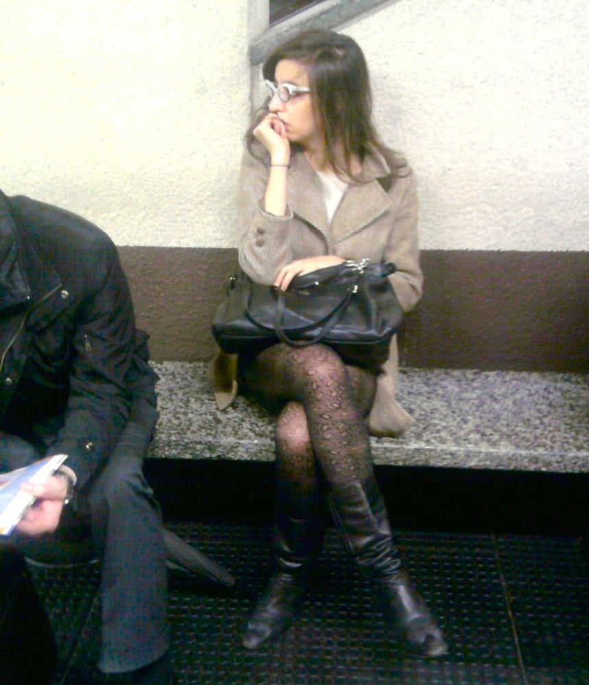 Street Pantyhose - Stations and Trains #96803276