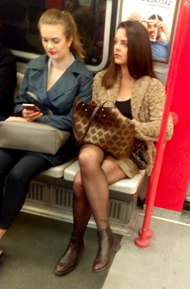 Street Pantyhose - Stations and Trains #96803336