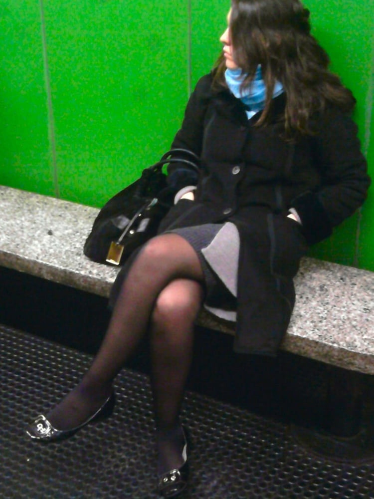 Street Pantyhose - Stations and Trains #96803402
