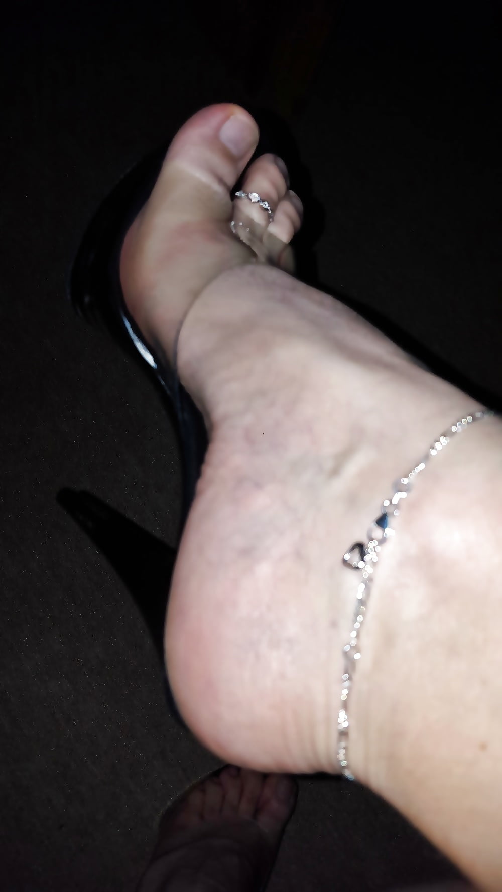 Pleaser Adore-701 ++ Feet ++ Anklets ++ Toe Ring #106885567