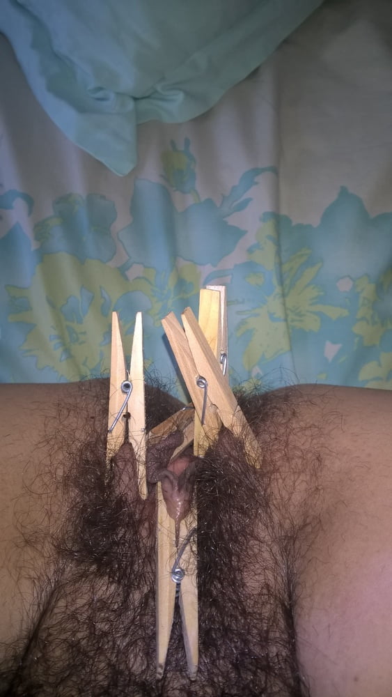 Hairy JoyTwoSex - Playing With Clothespins #107099373