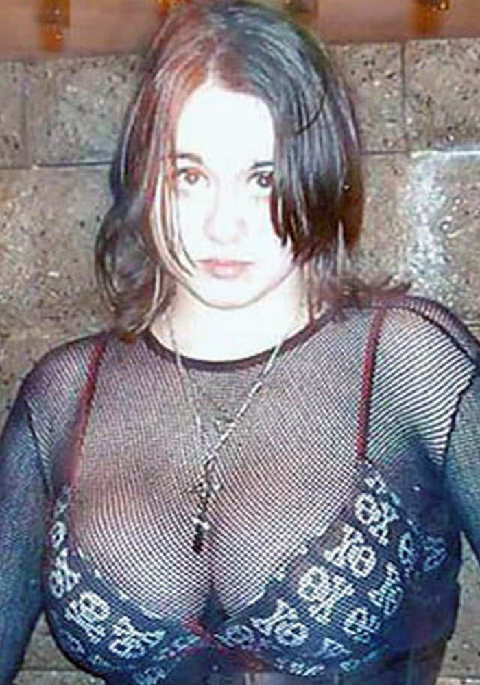 Chick with a goth look #94096799