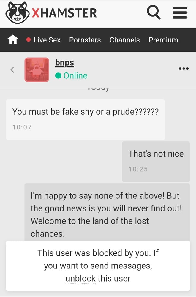 How to get blocked Examples #96165274