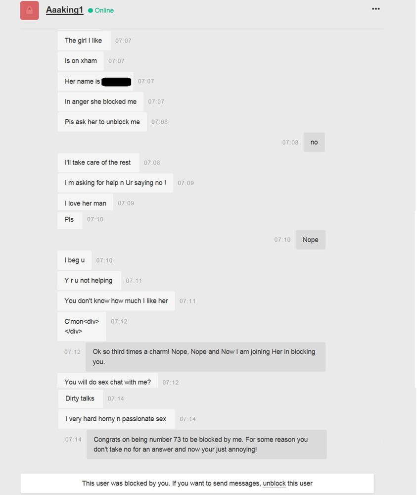 How to get blocked Examples #96165292