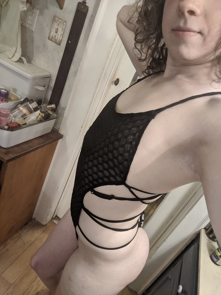 Backless Bodysuit Slut #107077538