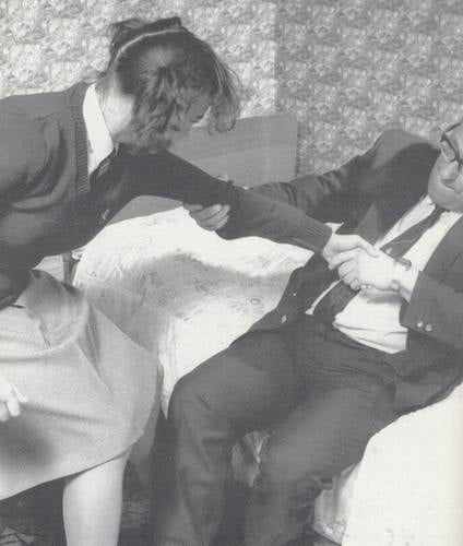 Vintage B-W Spanking #93870240