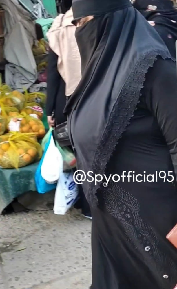 Hot hijab and niqab spy #90477885
