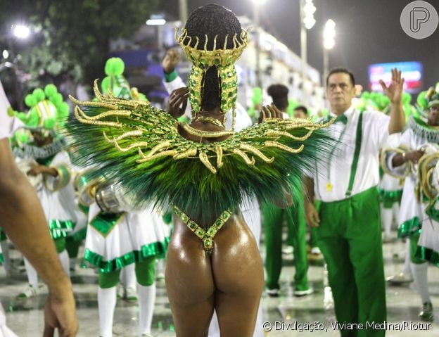 ブラジルの黒檀の少女のカーニバル 2020
 #102643093