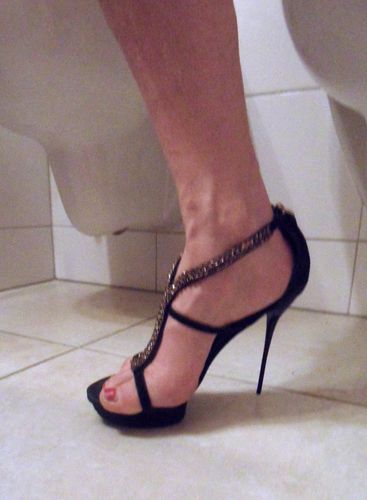 Stiletto heels of my companion