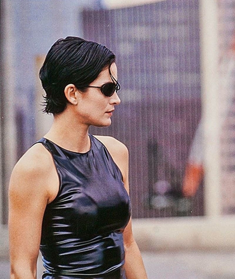 Carrie-Anne Moss Fit As Fuck Hot Look #89353632