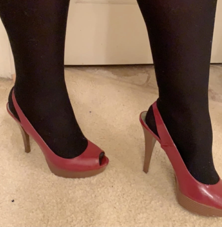 My fuck me heels.... love to be penetrated while wearing :) #106857617