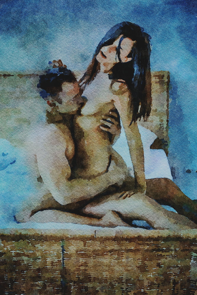 Erotic Digital Watercolor 2 4016443