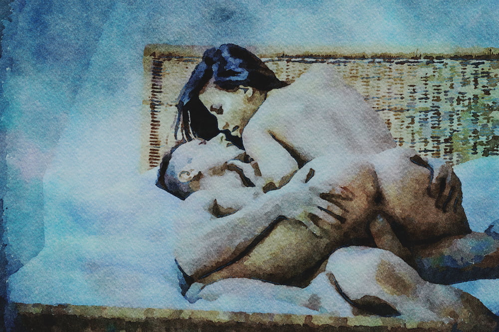 Erotic Digital Watercolor 2 4016443