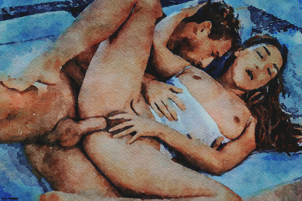 Erotic Digital Watercolor 2 4016443