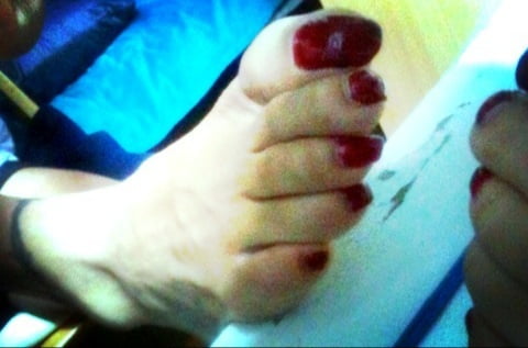 Asian ts feets, soles, toenails mix #106887037