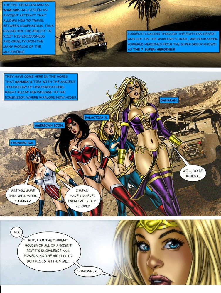 9 super-héroïnes contre le seigneur de la guerre ch.1
 #88335638