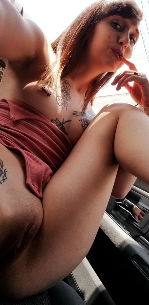 22 yo small tattooed US Nympho slut - private selfie pics #93198216