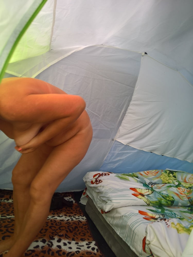 Doris in a tent. #80064129