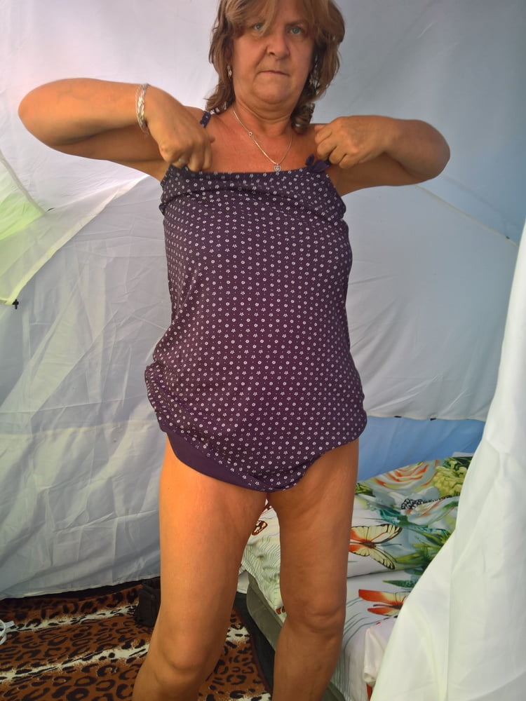 Doris in a tent. #80064168