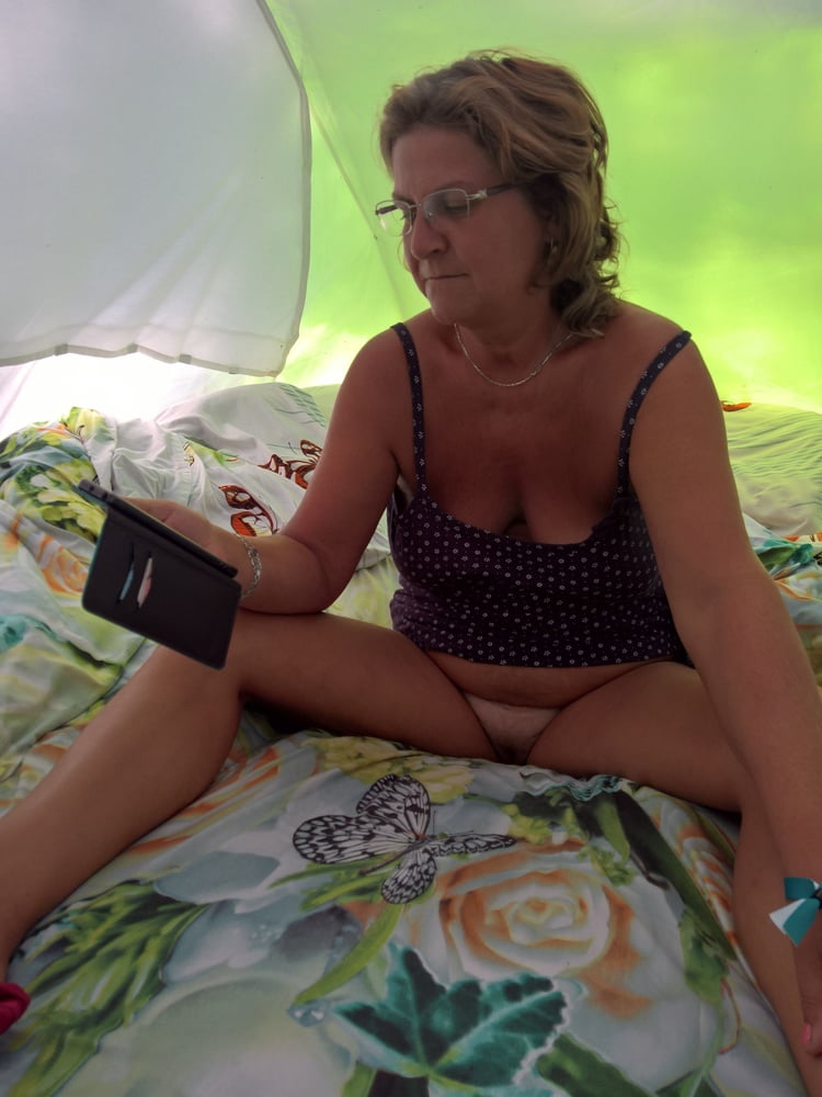 Doris in a tent. #80064412