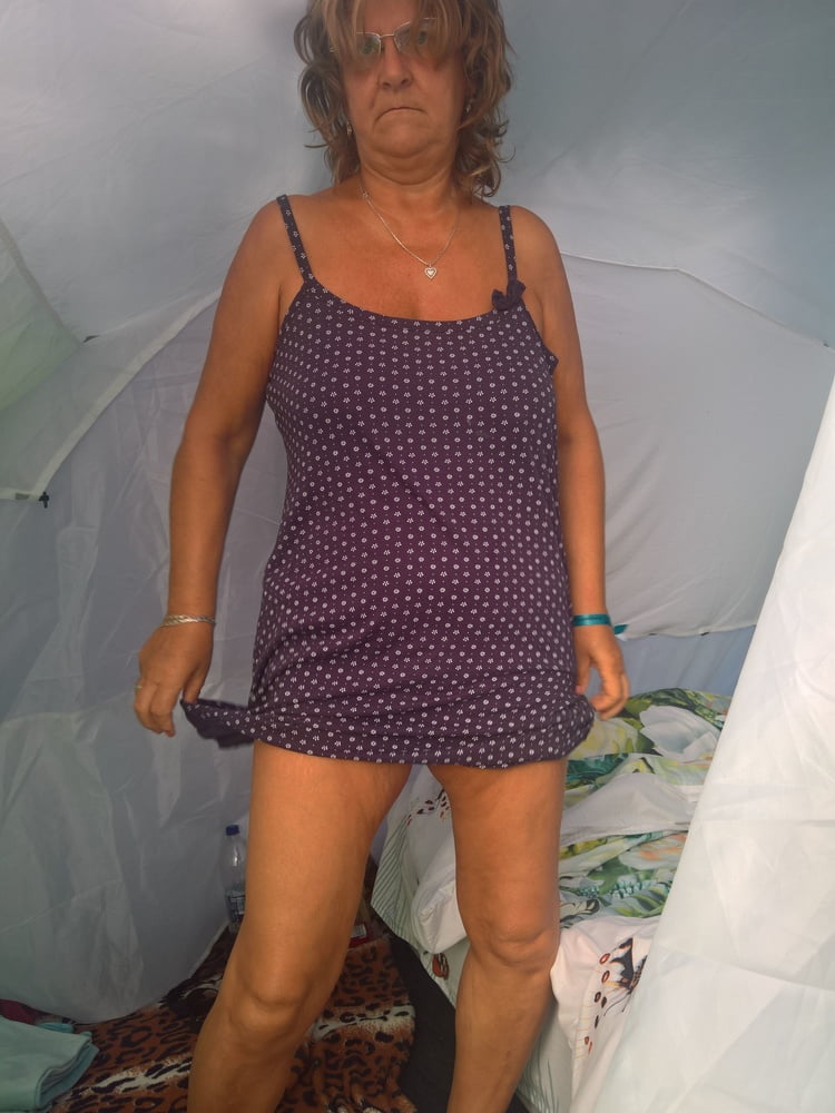 Doris in a tent. #80064424