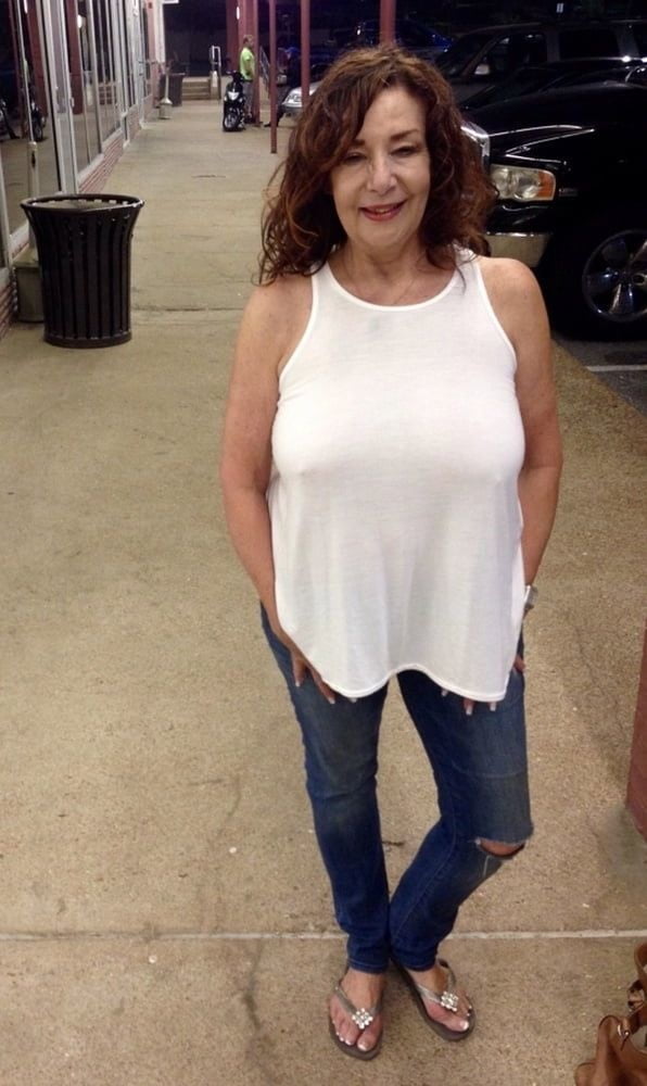 Saggy boobs Gilf #97544052