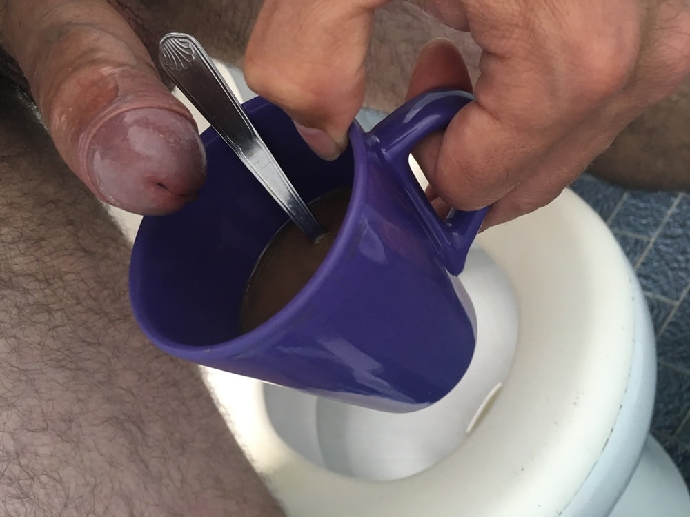 Coffee pee pissing #107015946