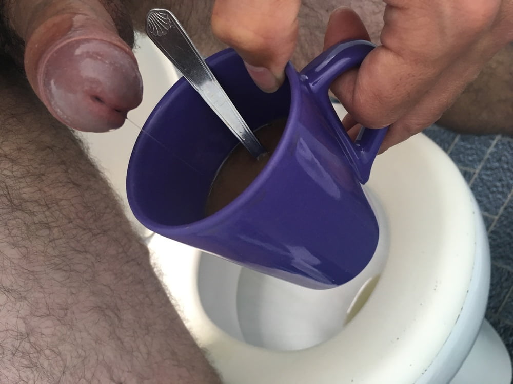 Coffee pee pissing #107015958