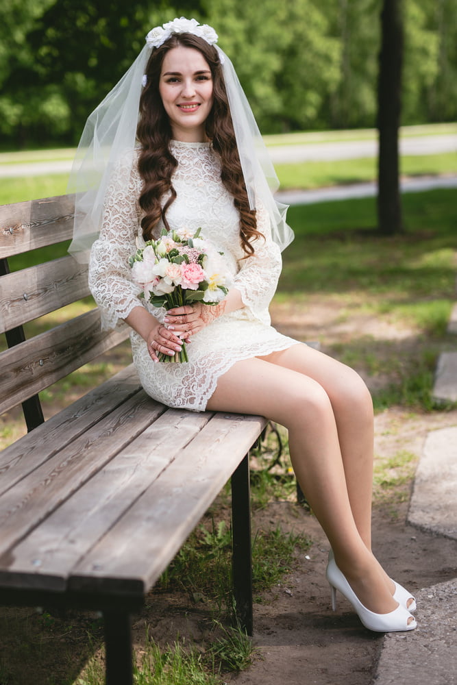 Pantyhosed Bride and Mother in Law #102344580