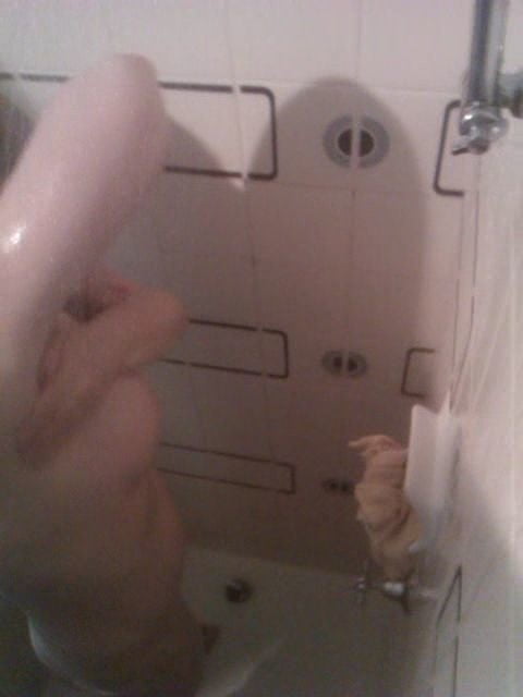 Mature shower time #95338998