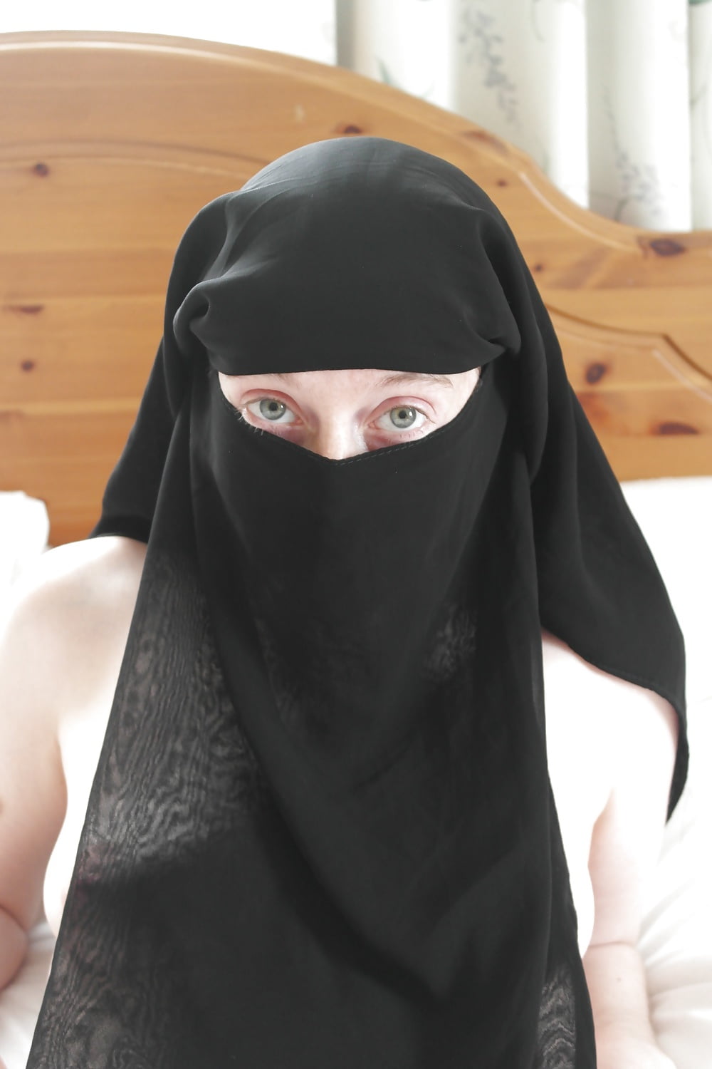 British Wife in Niqab #107231091