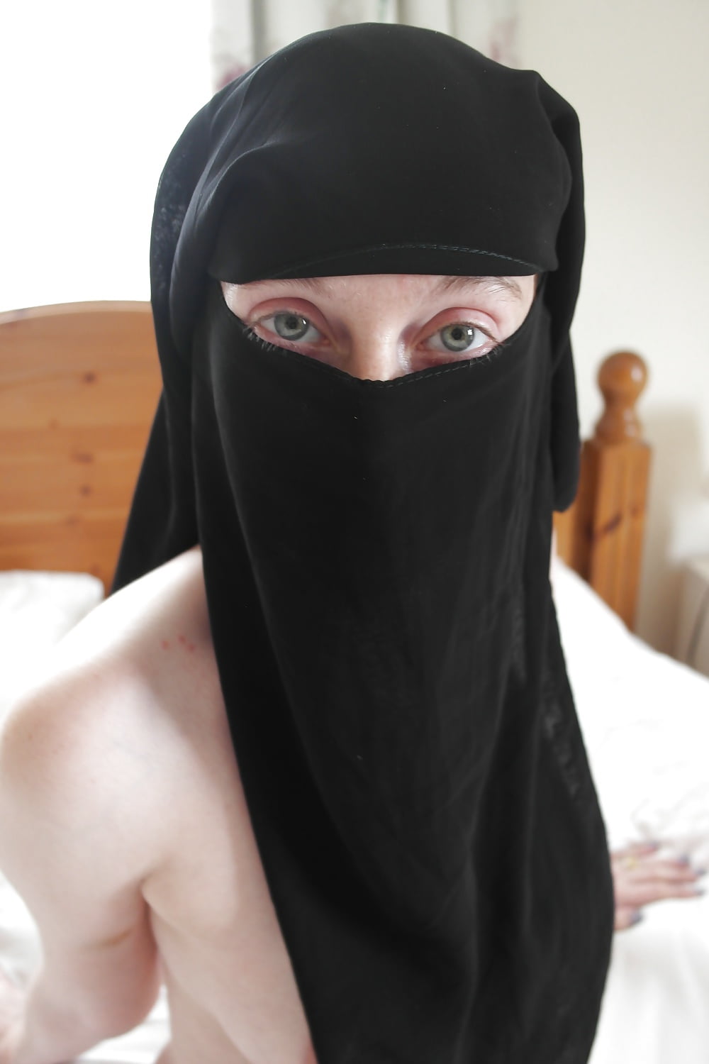 British Wife in Niqab #107231098