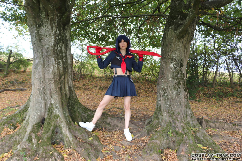 Ryuko in the wild crossdress cosplay #107088097