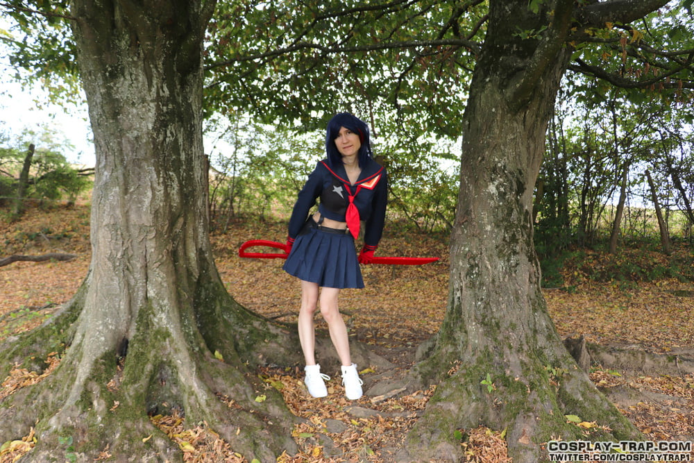 Ryuko in the wild crossdress cosplay #107088099