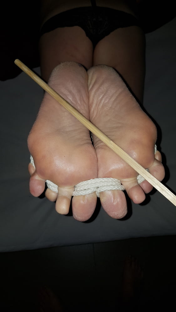 Foot bondage and anal fucking #104990796