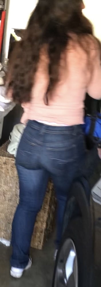 Thick butt tight jeans Latina wife #92002622