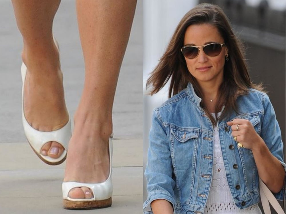 Pippa Middleton&#039;s sexy Leg&#039;s feet and High heel&#039;s #97902536