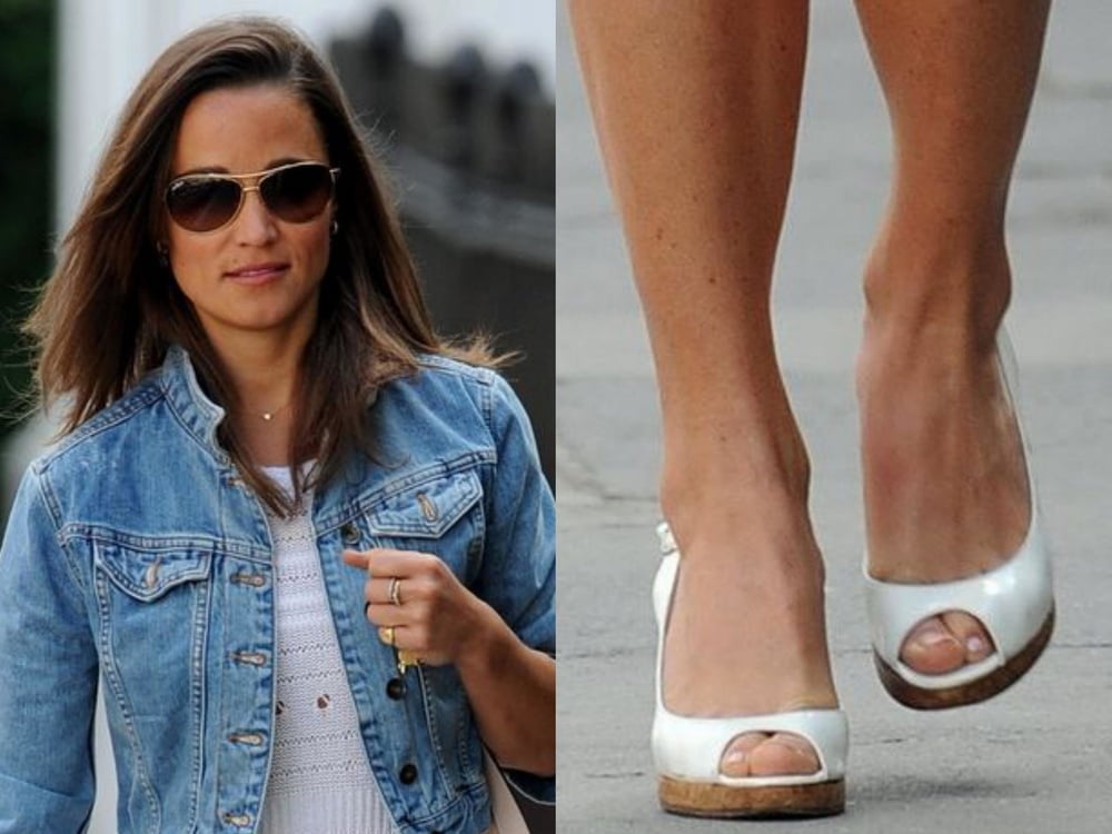 Pippa Middleton&#039;s sexy Leg&#039;s feet and High heel&#039;s #97902557