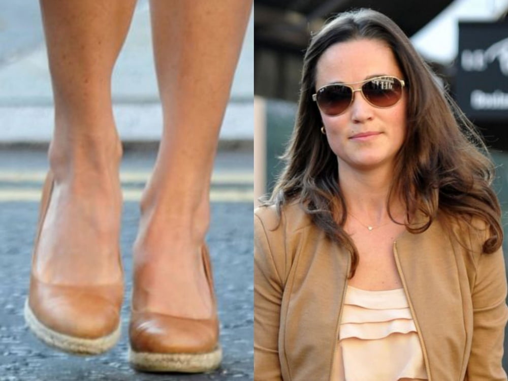 Pippa Middleton&#039;s sexy Leg&#039;s feet and High heel&#039;s #97902620
