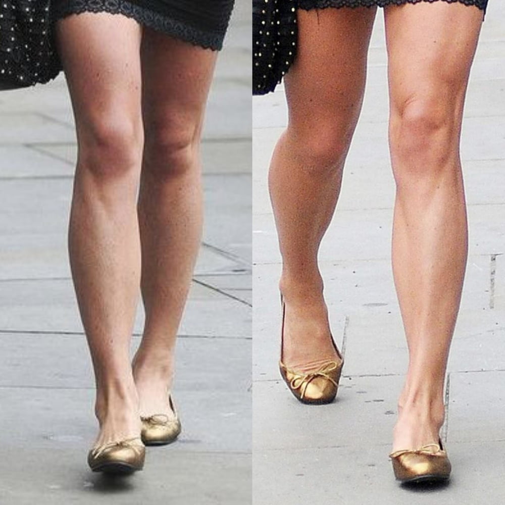 Les pieds de la jambe sexy et les talons hauts de Pippa Middleton
 #97902705