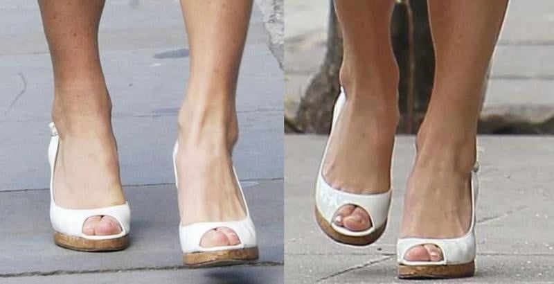 Les pieds de la jambe sexy et les talons hauts de Pippa Middleton
 #97902768