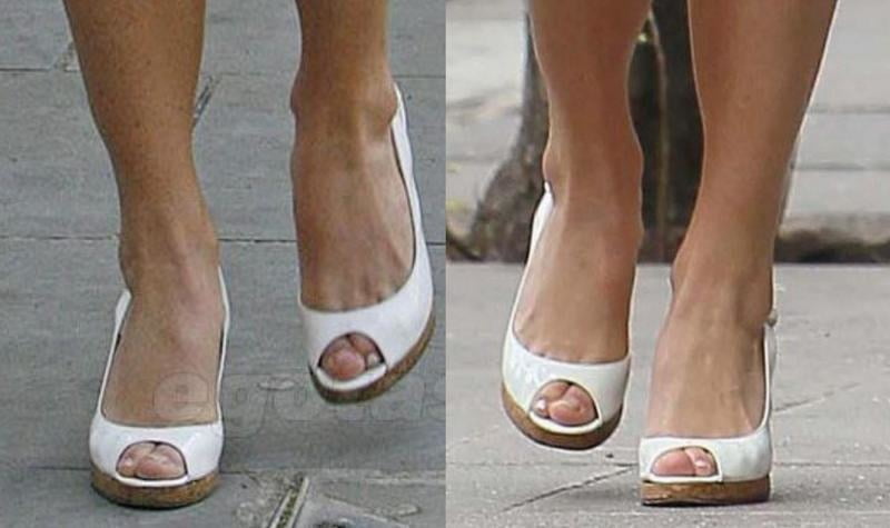 Les pieds de la jambe sexy et les talons hauts de Pippa Middleton
 #97902827
