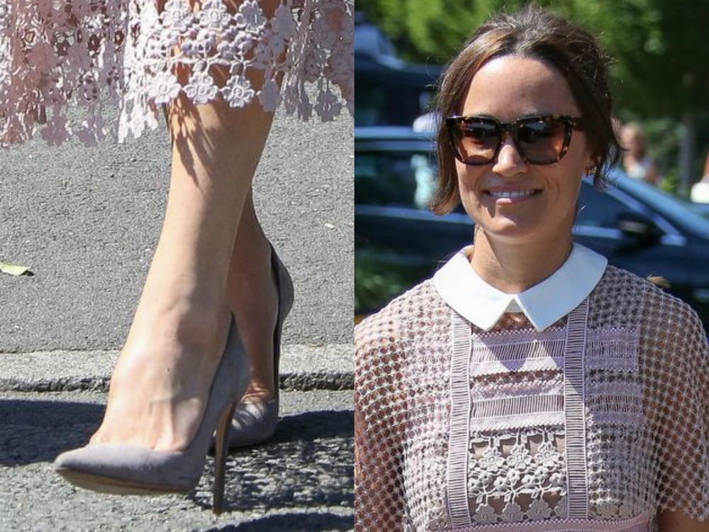 Pippa Middleton&#039;s sexy Leg&#039;s feet and High heel&#039;s #97902979