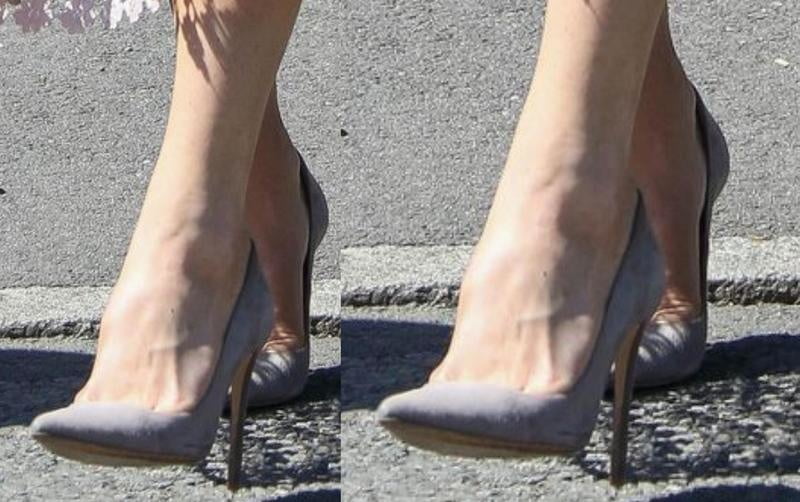 Les pieds de la jambe sexy et les talons hauts de Pippa Middleton
 #97902982