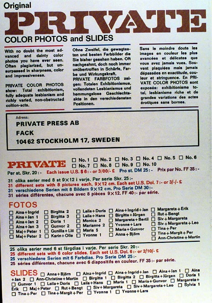 Vintage Retro-Porno - private Zeitschrift - 011
 #92316151