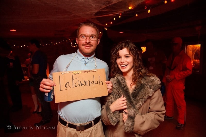 Alexis talya halloween nude costume party
 #91598253